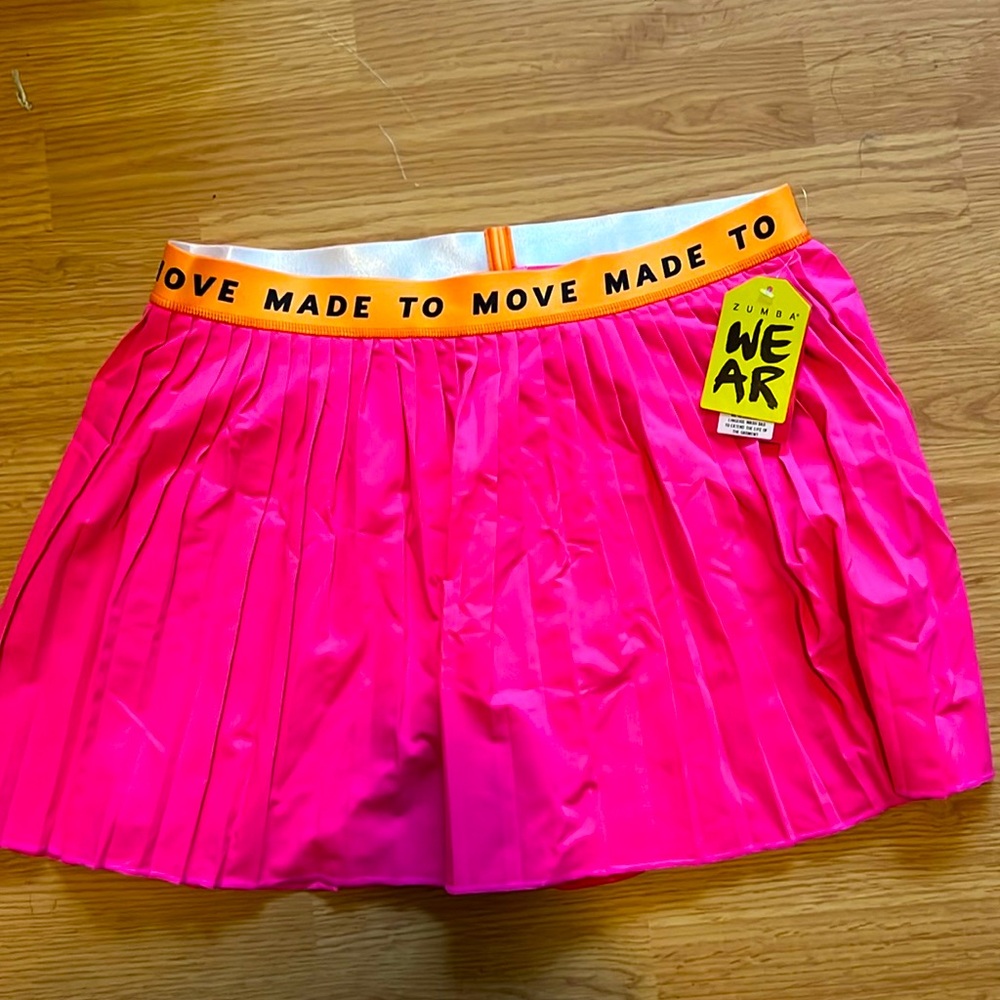 NWT Zumba skort.
